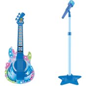 Guitarra c/ Microfone Infantil - Azul - Wellkids