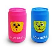 Brinquedo Vinil Pet Dog Beer Cores Sortidas - The Pets