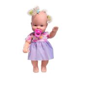 Boneca Bebê - Coleção Lindinhas - Loira - Milk Brinquedos