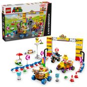 LEGO - Super Mario - Mario Kart - Conjunto Bebê Peach e Grande Prémio - 72036