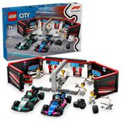 LEGO - City Formula 1 - Garagem de F1 e Carros da Mercedes-AMG e Alpine - 60444