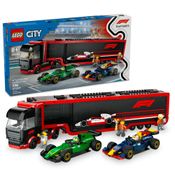 LEGO - City Formula 1 - Caminhão de F1 com Carros de F1 RB20 e AMR24 - 60445