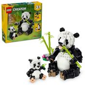 LEGO - Creator - Animais Selvagens: Família de Pandas - 31165