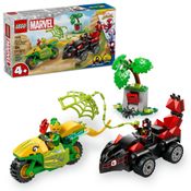 LEGO - Spidey - Perseguição com Veículos de Dinossauro de Spin e Electro - 11198