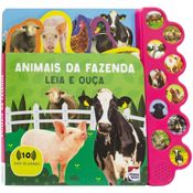 Livro Leia e Ouça: Animais da Fazenda - Happy Books