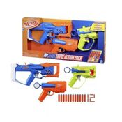 Lançador de Dardos Nerf N Triple Action Pack F9841 - Hasbro