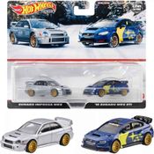 Hot Wheels Set Premium - Subaru Impreza WRX/ ? Subaru WRX STI