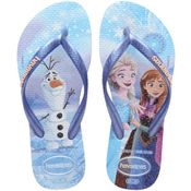 Chinelo Infantil Havaianas Princess Slim Roxo