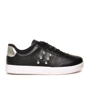 Tênis Infantil Molekinha Casual Brilho Preto