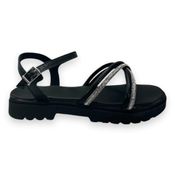 Sandália Molekinha Infantil Flatform Preto