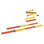 Pista Hot Wheels - Track Builder - Pista Reta com Conectores - Mattel