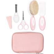 Kit Cuidados com o Bebê com Estojo 6 Itens Rosa - Buba