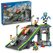 LEGO - City Great Vehicles - Sem Limites: Pista de Rampa para Carros de Corrida - 60460