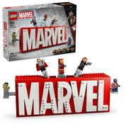 LEGO - Super Heroes Marvel - Logo e Minifiguras da Marvel - 76313