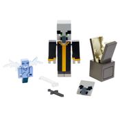 Figura Articulada e Acessórios - Minecraft - Comic Maker Multipack - Evoker - Mattel