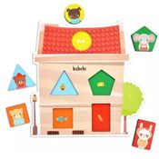 Quebra Cabeça De Encaixe - Cores E Formas - 6032 - Babebi