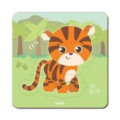 Quebra Cabeça Baby - Tigre - 8016 - Babebi