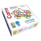 Quebra-cabeça Edulig Puzzle 3D Carro - Peças e Conexões - NKB877HUX - Edulig