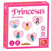 Jogo da Memória Princesas Baby - Madeira - 8344 - Brincadeira De Criança