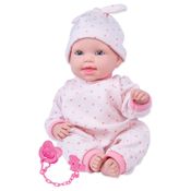 Boneca Miyo Reborn  - Menina - Com Sons de Bebe - Coleção Miyo Bebes Fofinhos -  2391 - Cotiplás