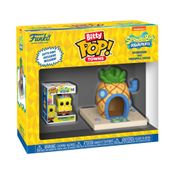 Conjunto Funko Pop - Bob Esponja e Gary na Casa de Abacaxi - Candide