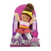 Boneca De Pano Bambina Bailarina Morena 12m+  0212 Cortex