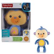 Pelúcia Macaquinho Azul Luminoso c/Som 0m+CKV15 Fisher-Price