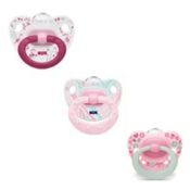 Chupeta - Classic Decorada Girl - Tamanho 2 (+ 6 m) - Modelos Sortidos - Nuk