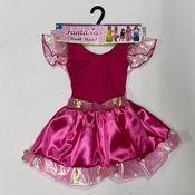 Fantasia Infantil - Borboleta - Rosa - Tam P - Brink Model