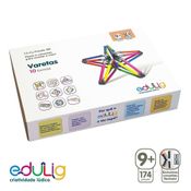 Quebra-cabeça Edulig Puzzle 3D Varetas - 10 sugestões de montagem - 170 peças - Edulig - Y6G9FE3QX - Edulig