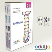 Quebra-cabeça Edulig Puzzle 3D Anêmona - 138 peças e conexões - 4NHSG9RRE - Edulig