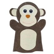 Fantoche - Feltro - Macaco - Kits e Gifts