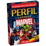 Jogo De Cartas - Marvel - Perfil Express - A partir de 2 Jogadores - Grow