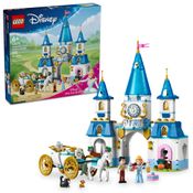 LEGO - Disney Princess - Castelo e Carruagem a cavalo da Cinderela - 43275