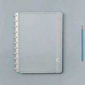 Caderno Inteligente Grande Azul Pastel - CIM3079