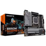 Placa Mae Gigabyte AMD B650M Gaming X AX MATX AM5 M.2 NVME WI-FI 4XDDR5 MAX. 192GB 2X DP 1X HDMI