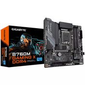 Placa Mae Gigabyte INTEL B760M Gaming X MATX LGA 1700 M.2 NVME 4XDDR4 MAX. 128GB 1X DP 1X HDMI