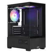 Gabinete Gamer Vinik G-SHIELD Vidro Temperado C/ 3 FANS - GGGSVBK