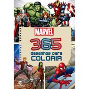 Livro de Colorir Infantil 365 Desenhos para Marvel