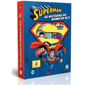 Livro Do Super-homem  As histórias do homem de aço Acabamento especial