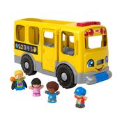 Ônibus Escolar -  Little People - Amarelo - Fisher-Price