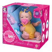 Boneca Bebe Miyo Passeio Com Acessórios - Cotiplás 2496