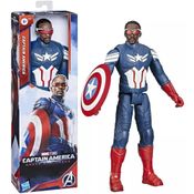 Boneco Marvel Titan Hero Capitão América Sam Wilson - Hasbro F9276