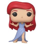 Boneco Disney Little Mermaid Funko Pop Ariel Purple Dress 564 A Pequena Sereia