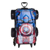 Mala Infatil MaxToy Capitão América Monster Trucks