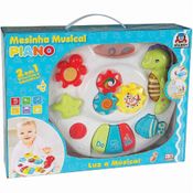 Mesa de Atividades Infantil - 2 em 1 - Mesinha Musical Piano - Braskit