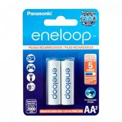 Pilha Recarregavel Eneloop 2000MA AA Blister com 2 BK-3MCCE/2BB