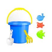Brinquedo Infantil Balde com Pás Meninos - Tateti 3009