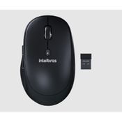 Mouse Intelbras MSI200 sem Fio - 4290024  Preto  Bivolt