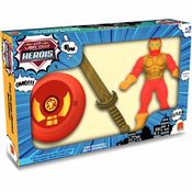 Kit Liga dos Heróis - Boneco Ferro - Algazarra